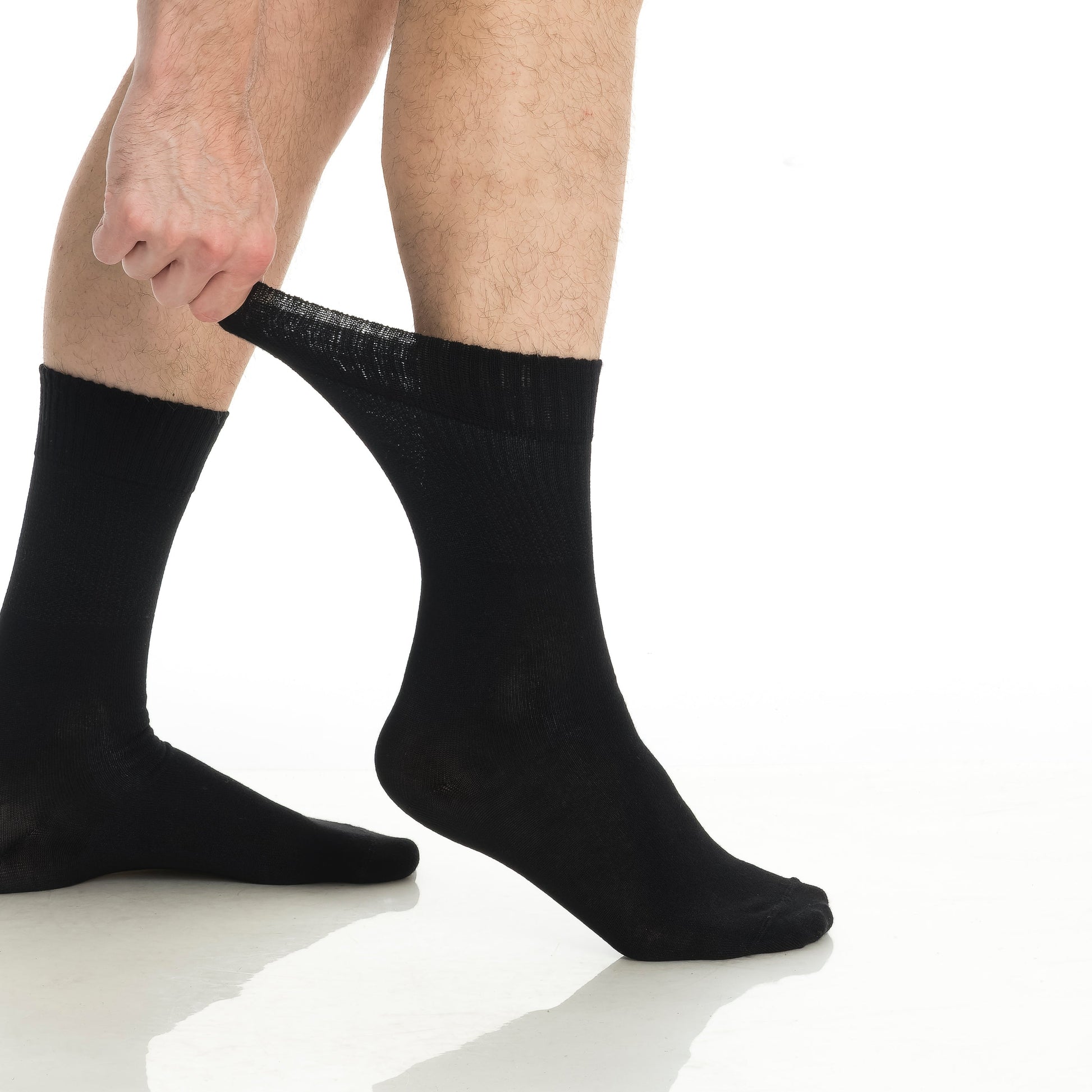 Men’s & Women’s Bamboo Diabetic Crew Socks 4-Pack Bambooven