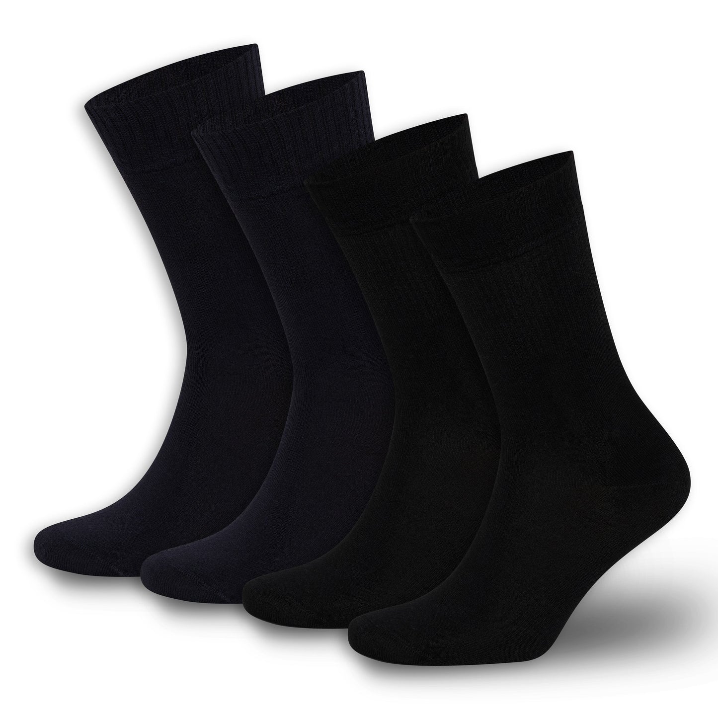 Men’s & Women’s Bamboo Diabetic Crew Socks 4-Pack Bambooven