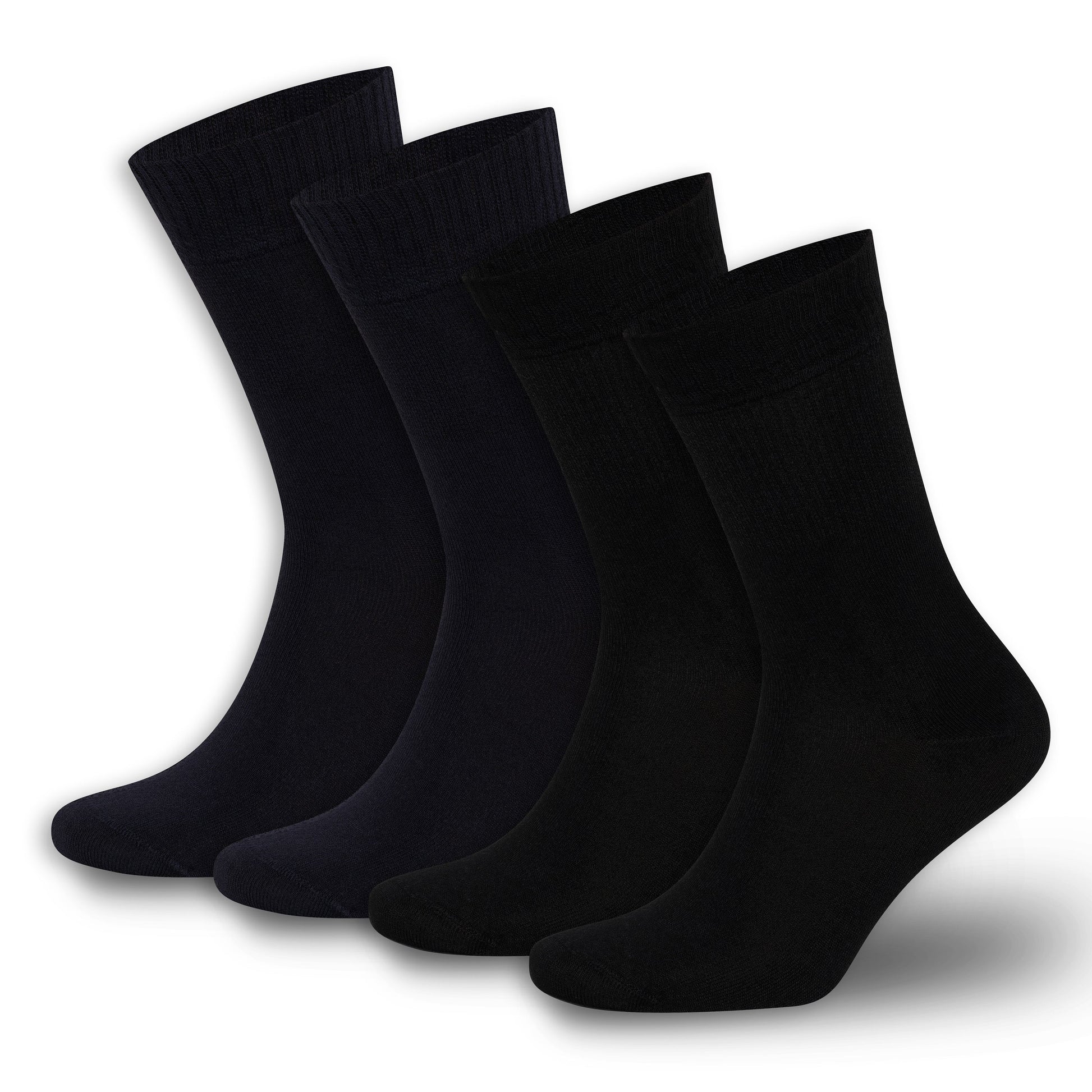 Men’s & Women’s Bamboo Diabetic Crew Socks 4-Pack Bambooven