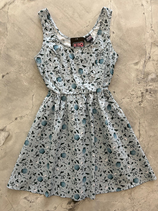 Witching Hour Shorter Fit & Flare Dress Retrolicious