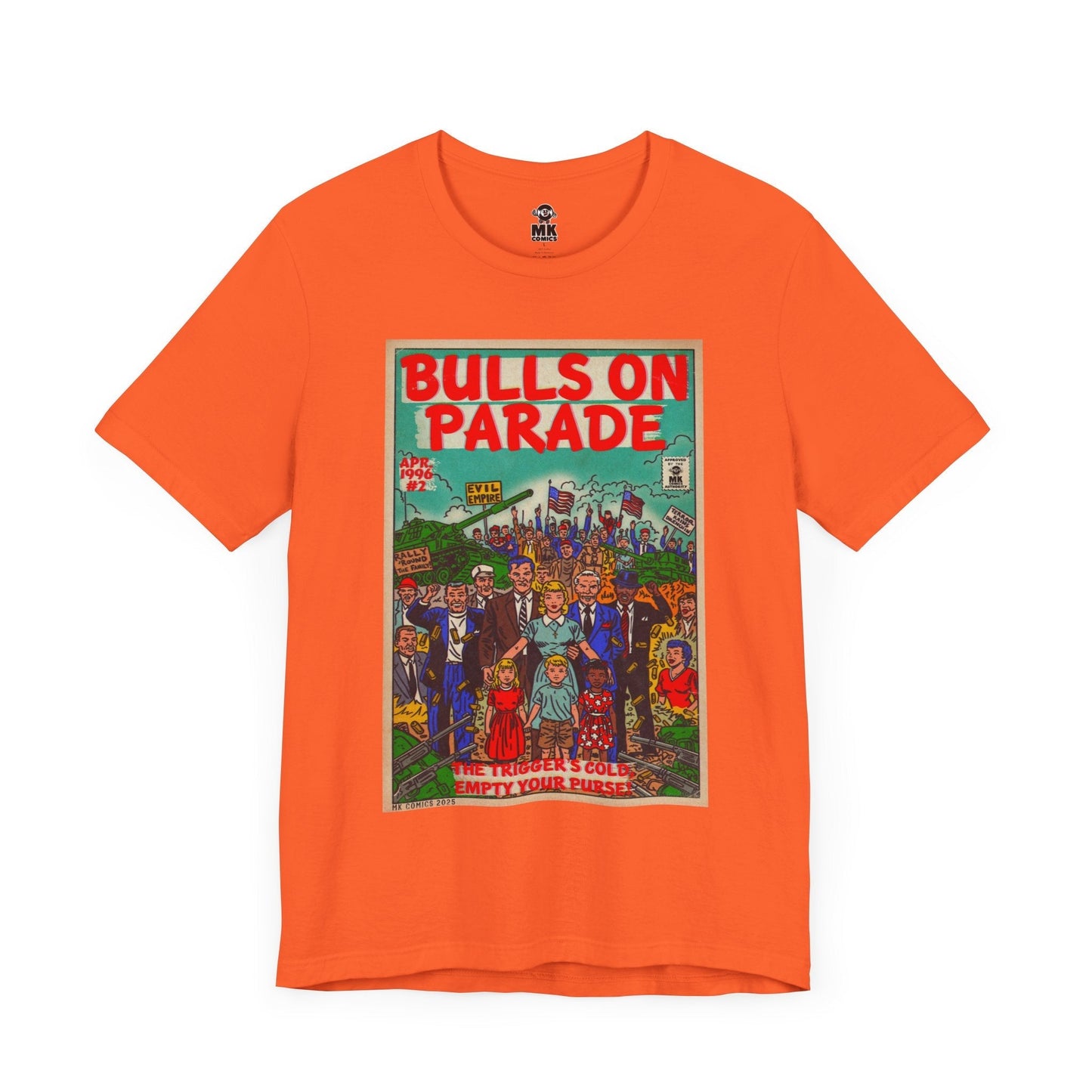 Bulls Parade - Jersey Short Sleeve Tee Fine Art Of MK
