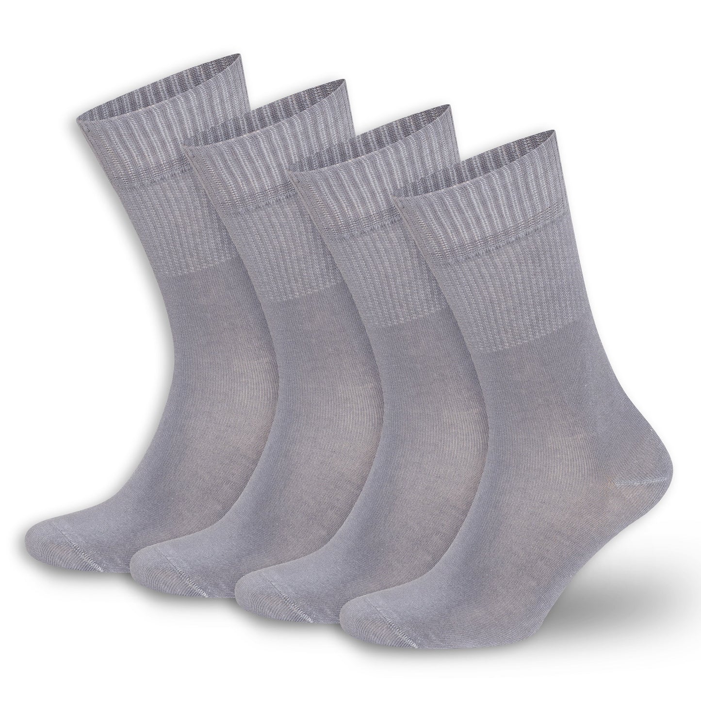 Men’s & Women’s Bamboo Diabetic Crew Socks 4-Pack Bambooven