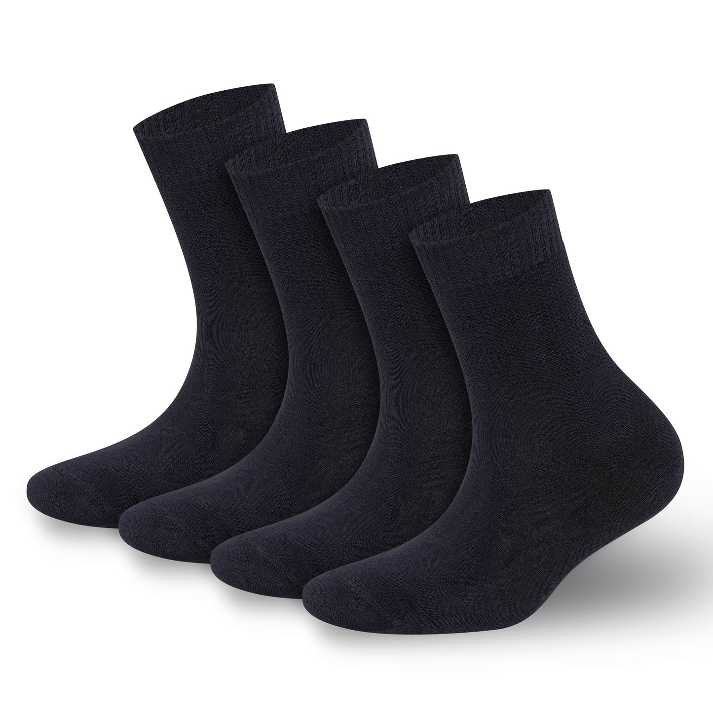 Men’s & Women’s Bamboo Diabetic Ankle Socks 4-Pack Bambooven