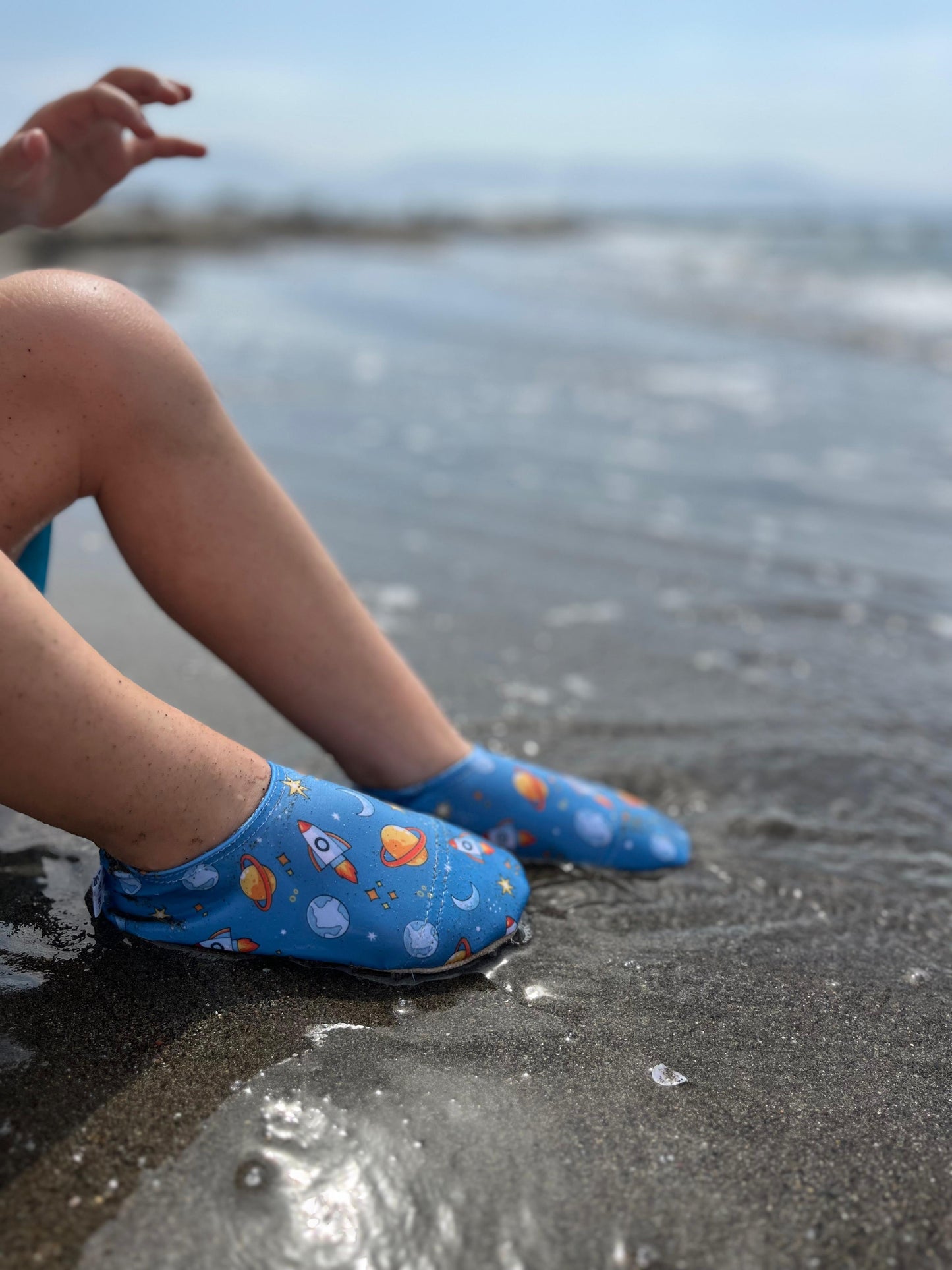Non-Slip Sole, Unisex Baby, Children's Sea Shoes, Pool Booties, Space Ella Bonna Baby