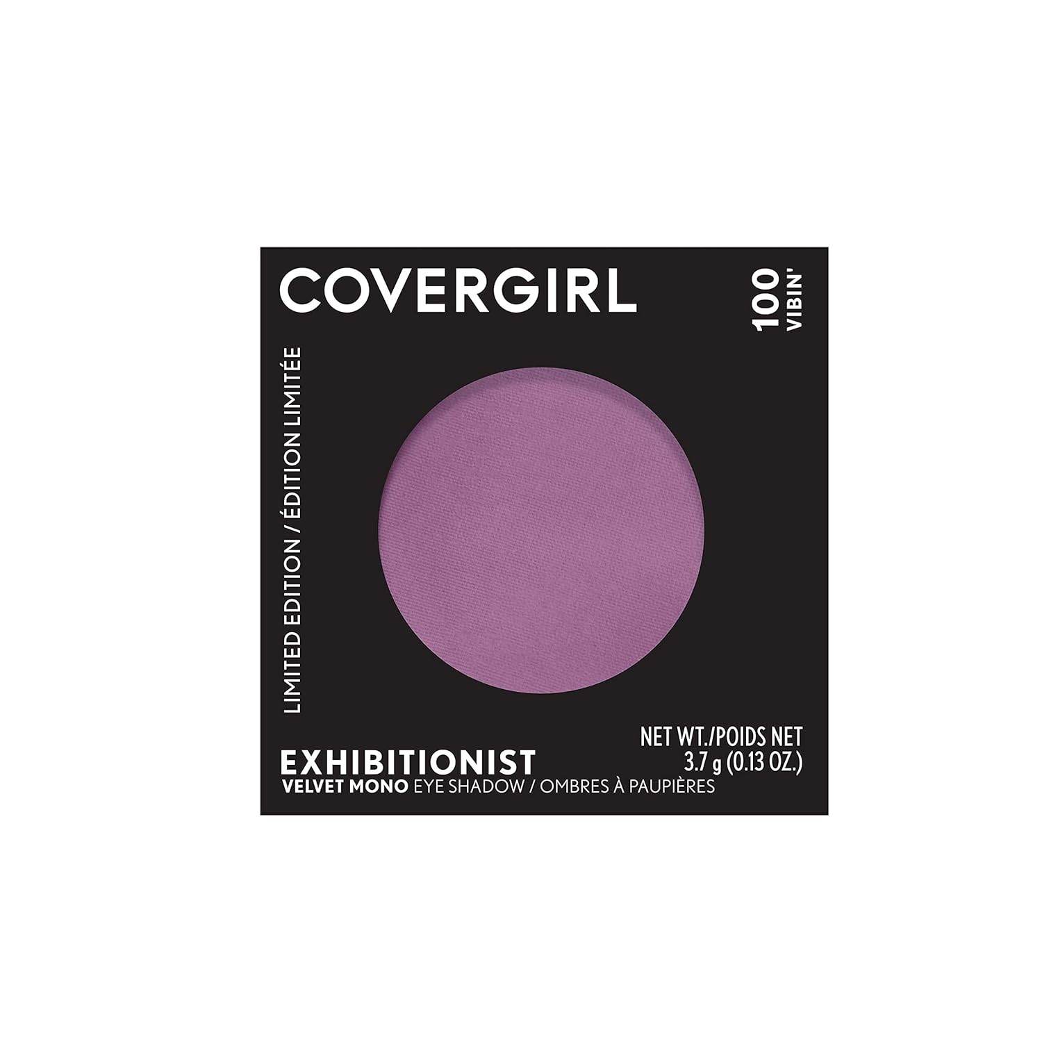 COVERGIRL Exhibitionist Velvet Mono Eye Shadow, Vibin' 100 Shop Style & More | Fresh Looks, Everyday Deals & Free Shipping