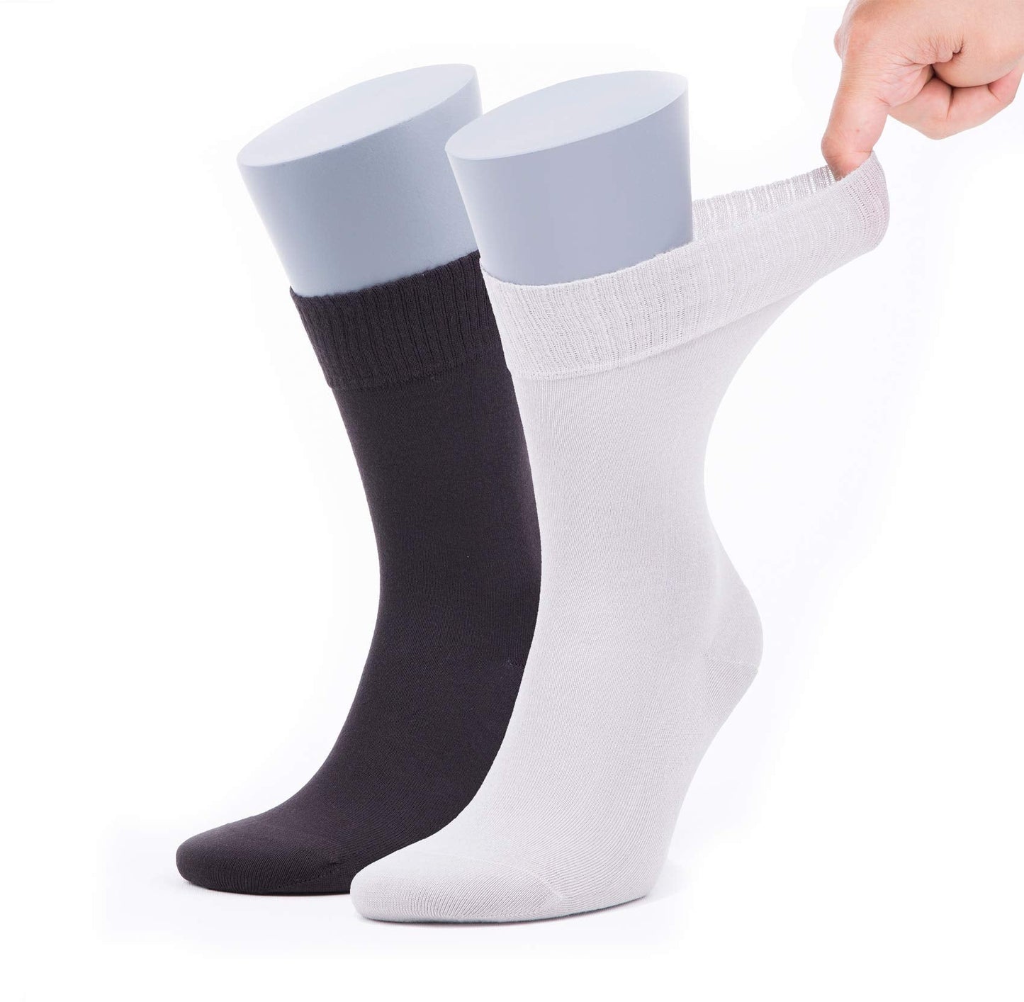 Men’s Bamboo Diabetic Socks 2-Pack - Ultra Thin Bambooven