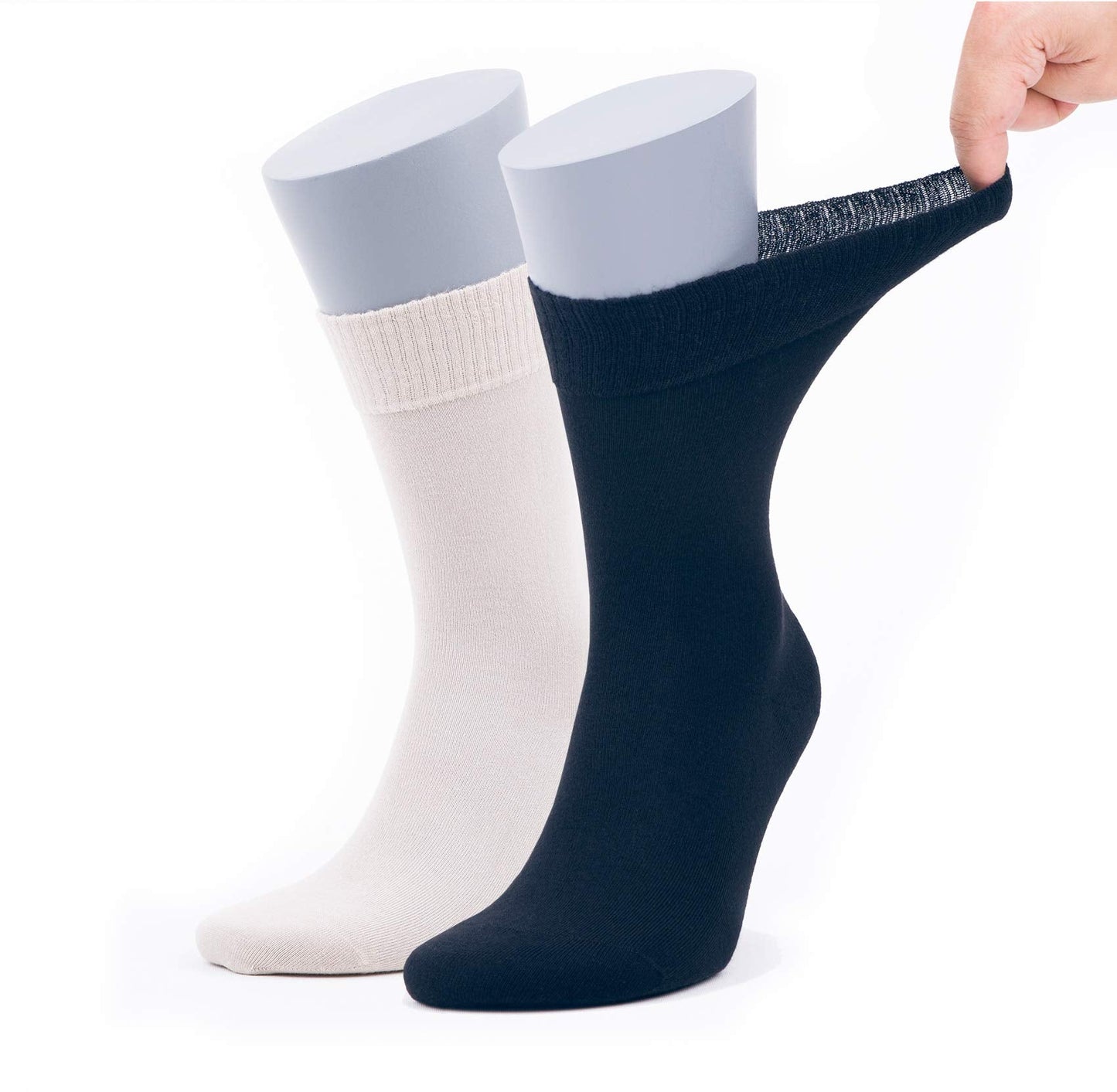 Men’s Bamboo Diabetic Socks 2-Pack - Ultra Thin Bambooven