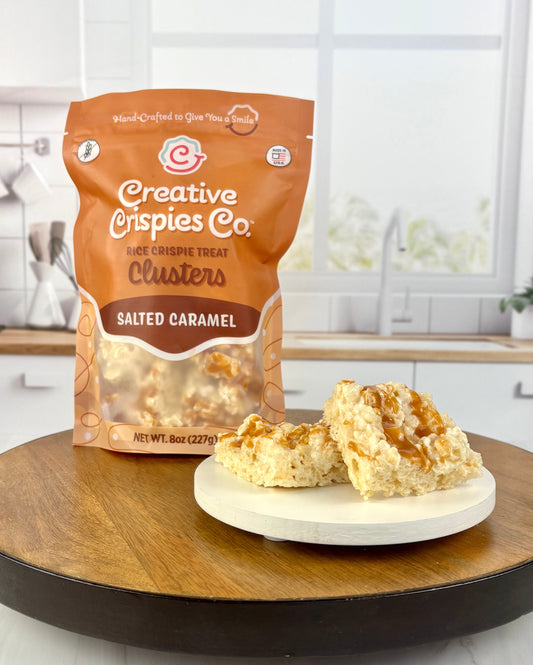 "Clusters" Salted Caramel Crispie Mix Clusters Creative Crispies Co.