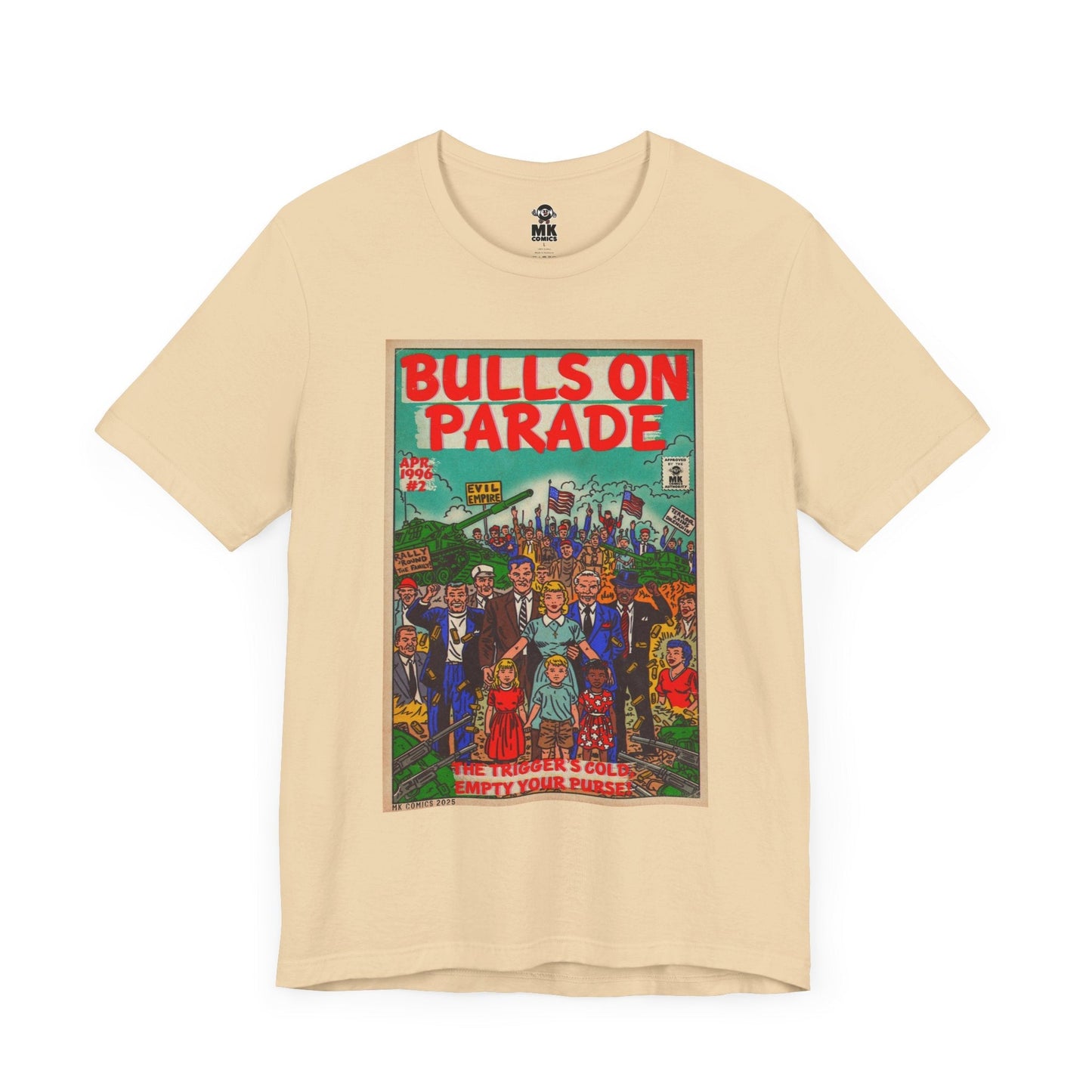 Bulls Parade - Jersey Short Sleeve Tee Fine Art Of MK