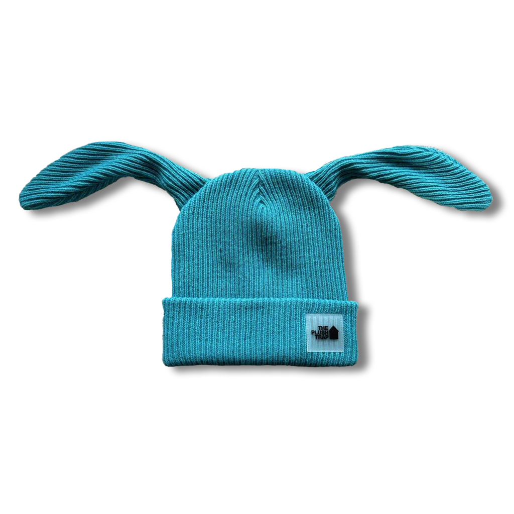 Satin Lined Bunny Beanie plushtrap