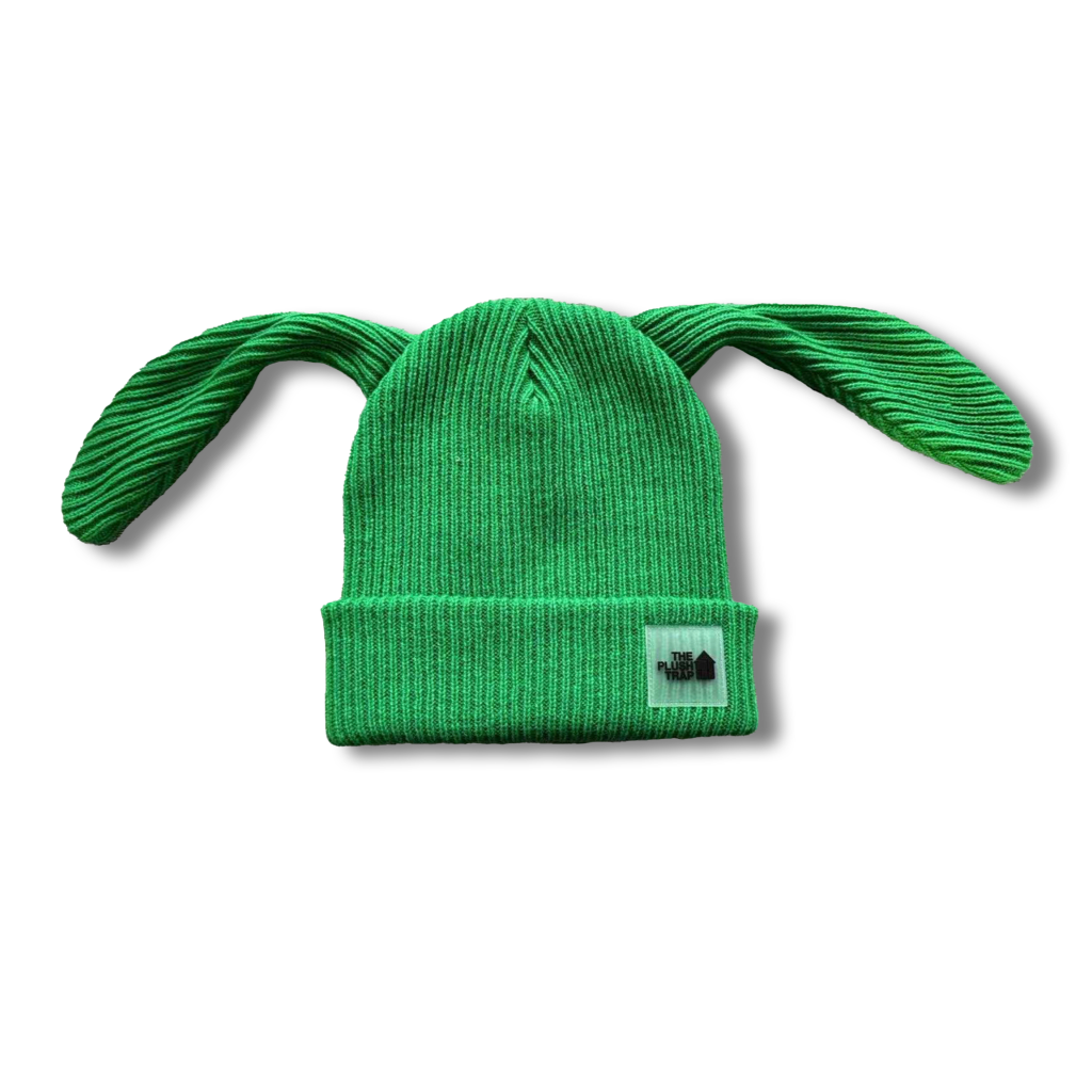 Satin Lined Bunny Beanie plushtrap