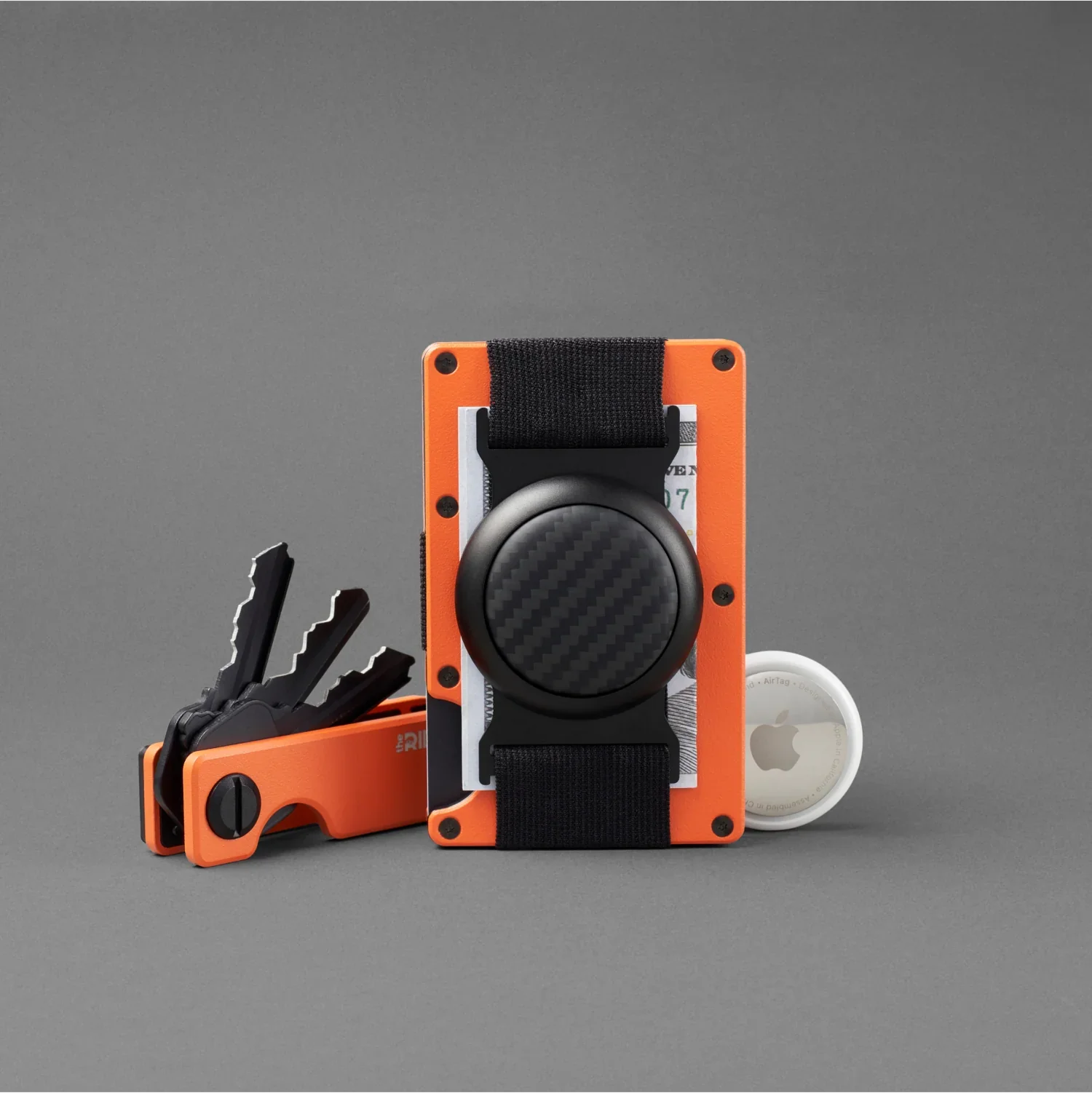 Carbon AirTag Cash Strap Man Cave And Apparel