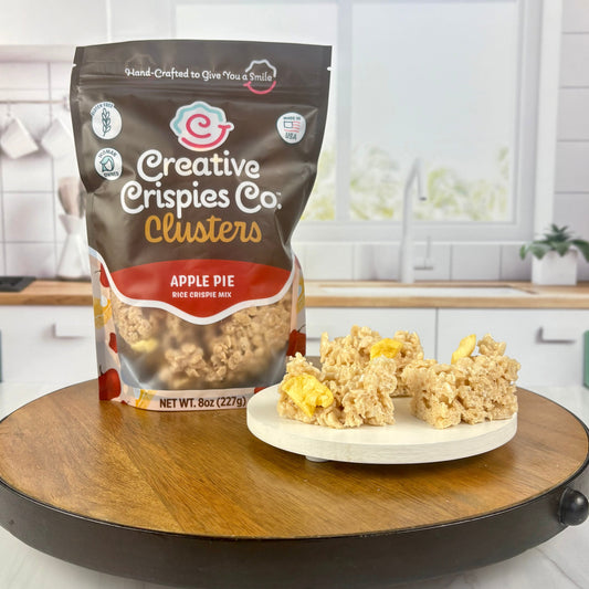 "Clusters" Apple Pie Crispie Mix Clusters Creative Crispies Co.