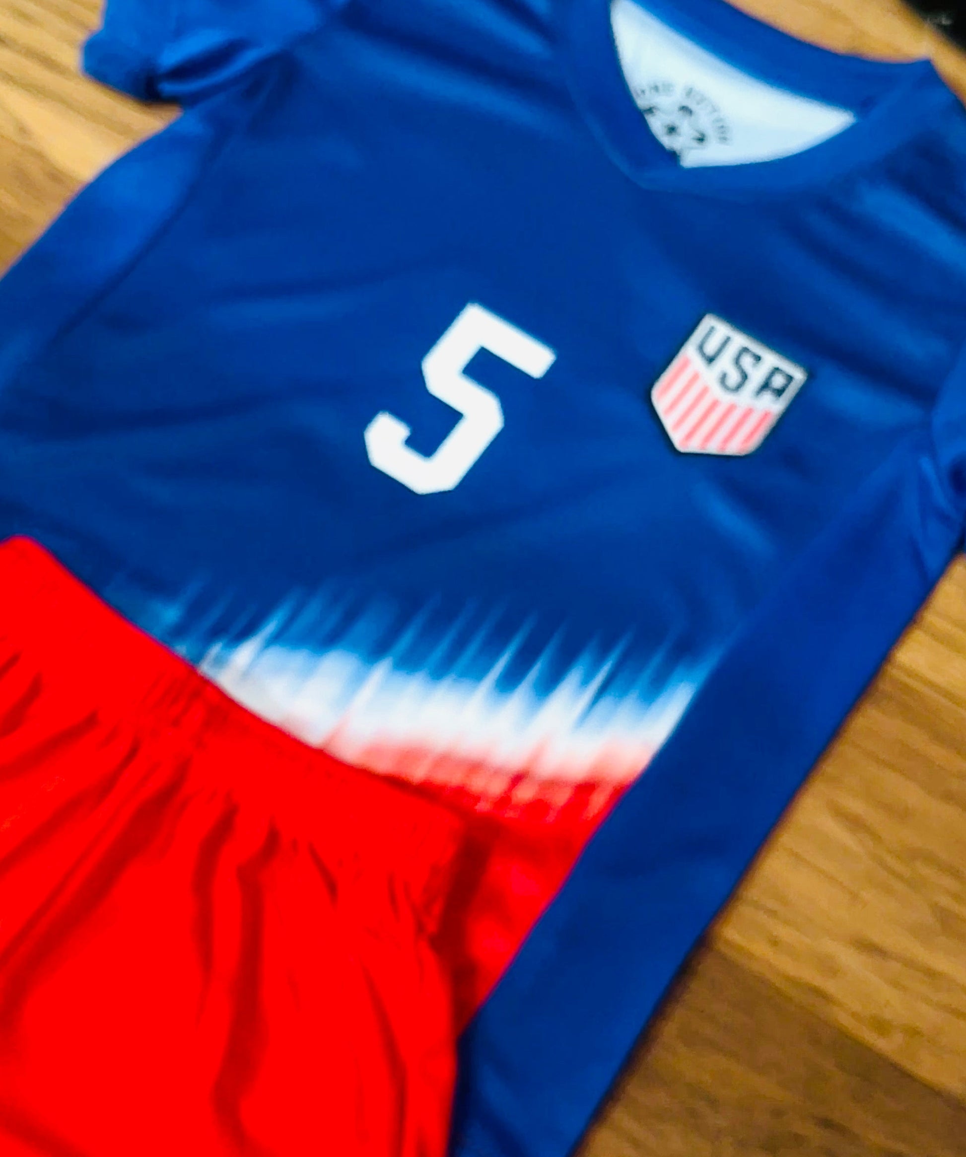 Trinity Rodman USA Kids Soccer Jersey Set - Toddler & Youth Sizing CustomKiddos.com