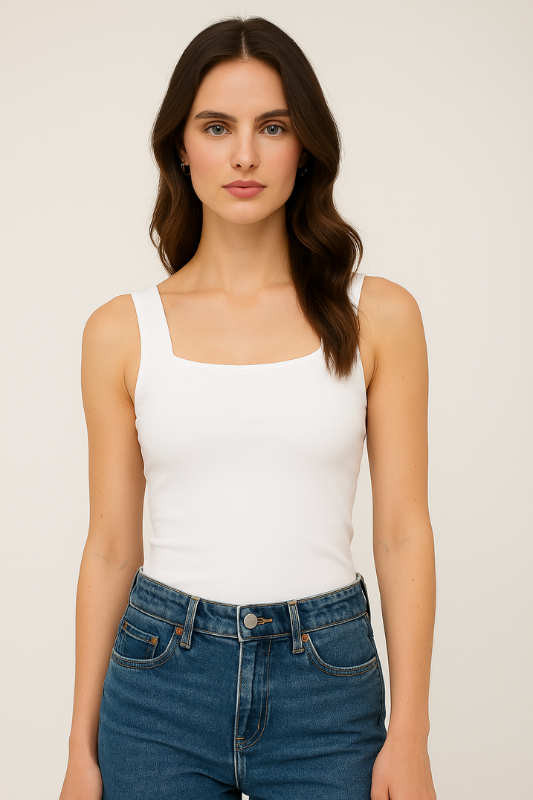 The Workshop Studio:  Sculpt Knit Tank Top by Luxe Basics Luxe and Allure