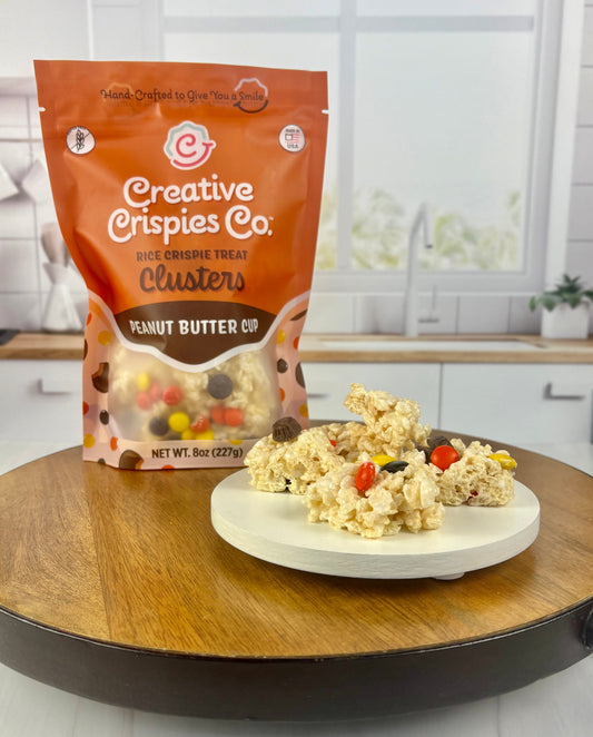 "Clusters" Chocolate Peanut Butter Cup Crispie Mix Clusters Creative Crispies Co.