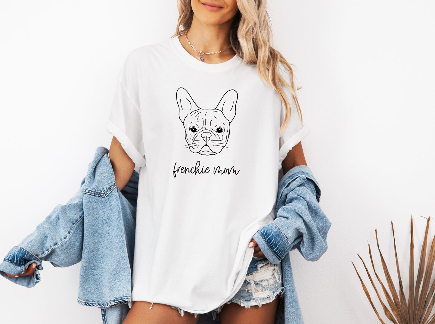 Frenchie Mom French bulldog Dog Mom Comfort Colors T Shirt Verita Culture