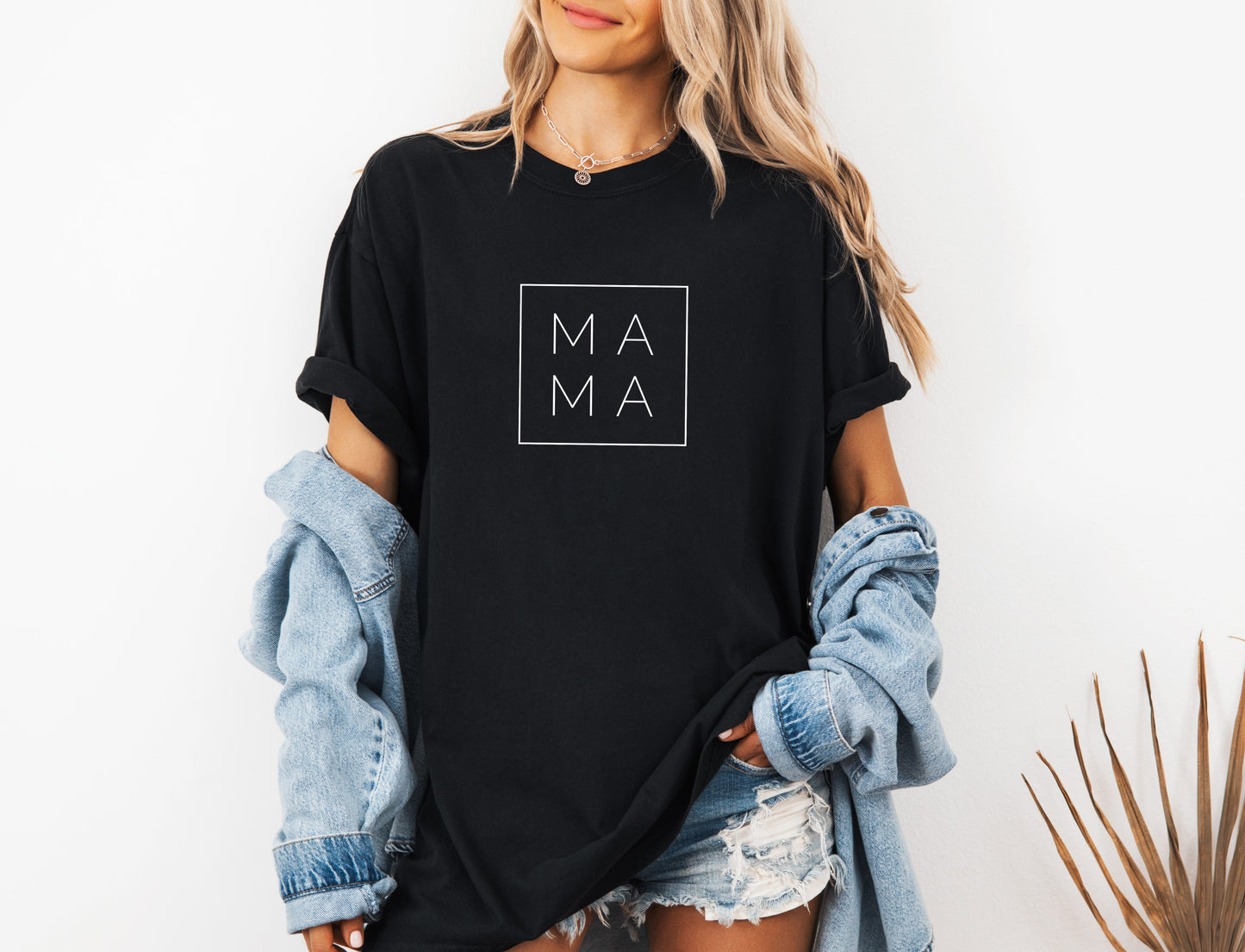 Mama Comfort Colors T Shirt (Square/Boxed) Verita Culture