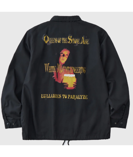 White Mountaineering Qotsa Lullabies To Paralyze Coach Jacket