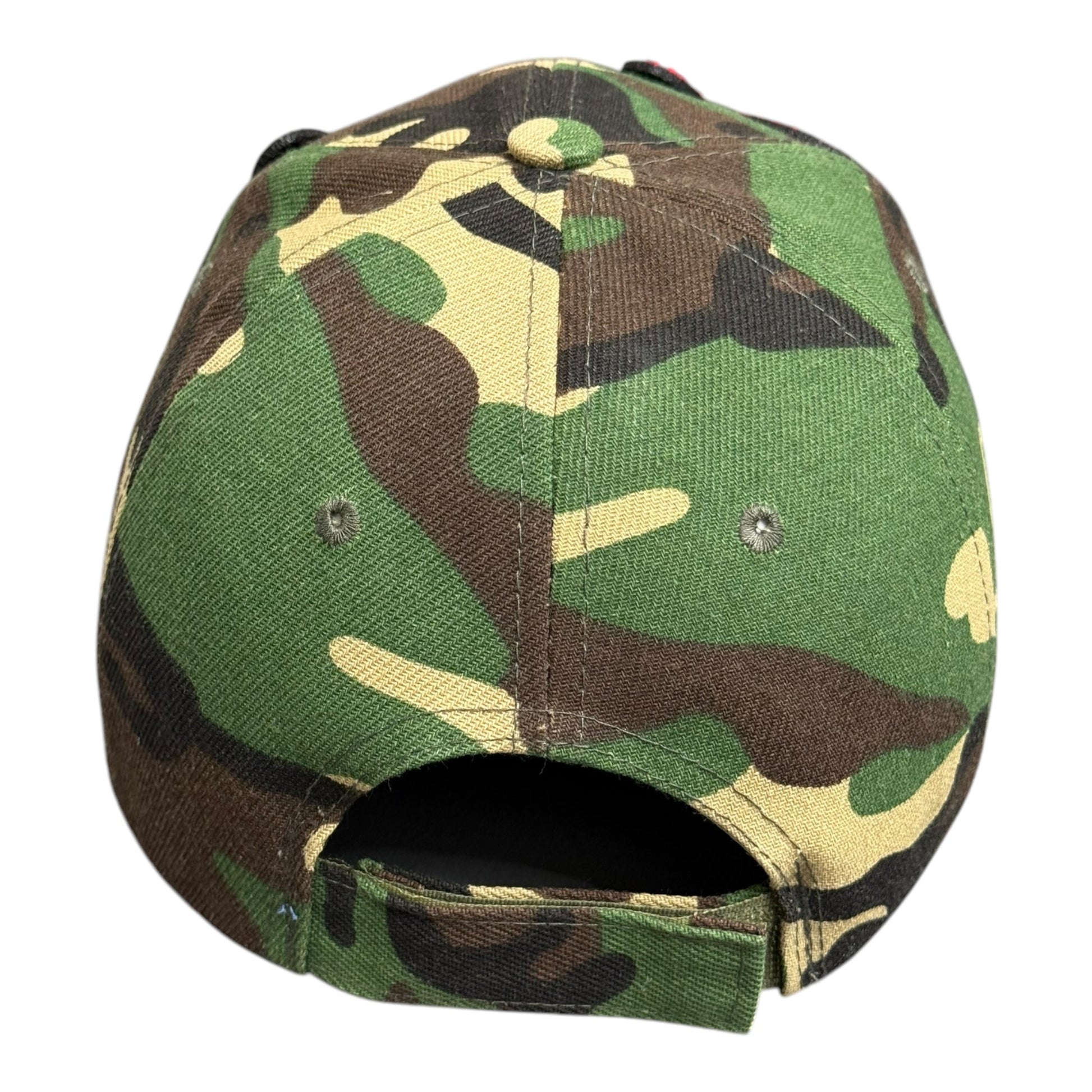 Blessed Camouflage Print Baseball Cap Red Stylish Hat Reanna’s Closet 2