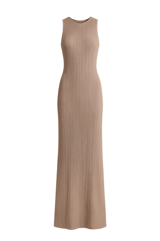 The Greece Parthenon Knit Maxi Dress Luxe and Allure