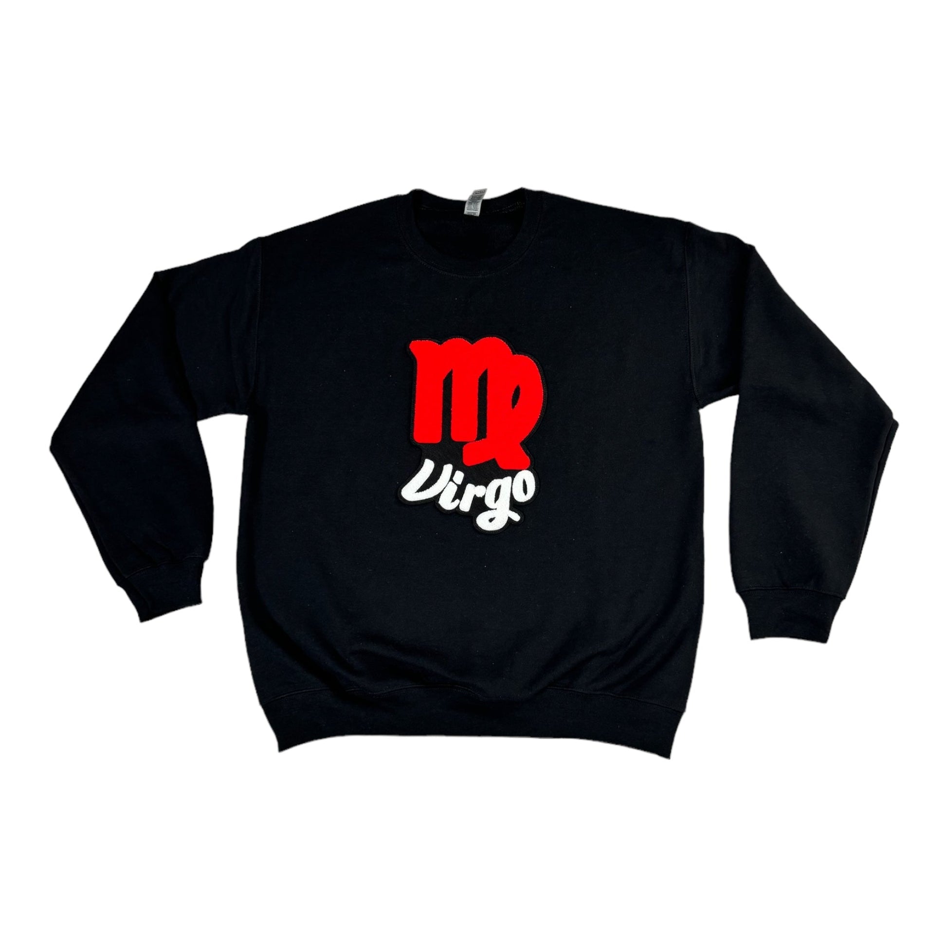 Virgo Sign Sweatshirt Red/Black Reanna’s Closet 2