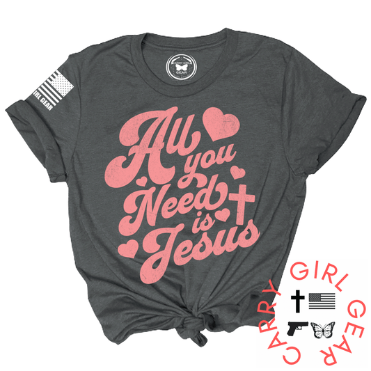 ALL YOU NEED IS JESUS TEE - International Shopping