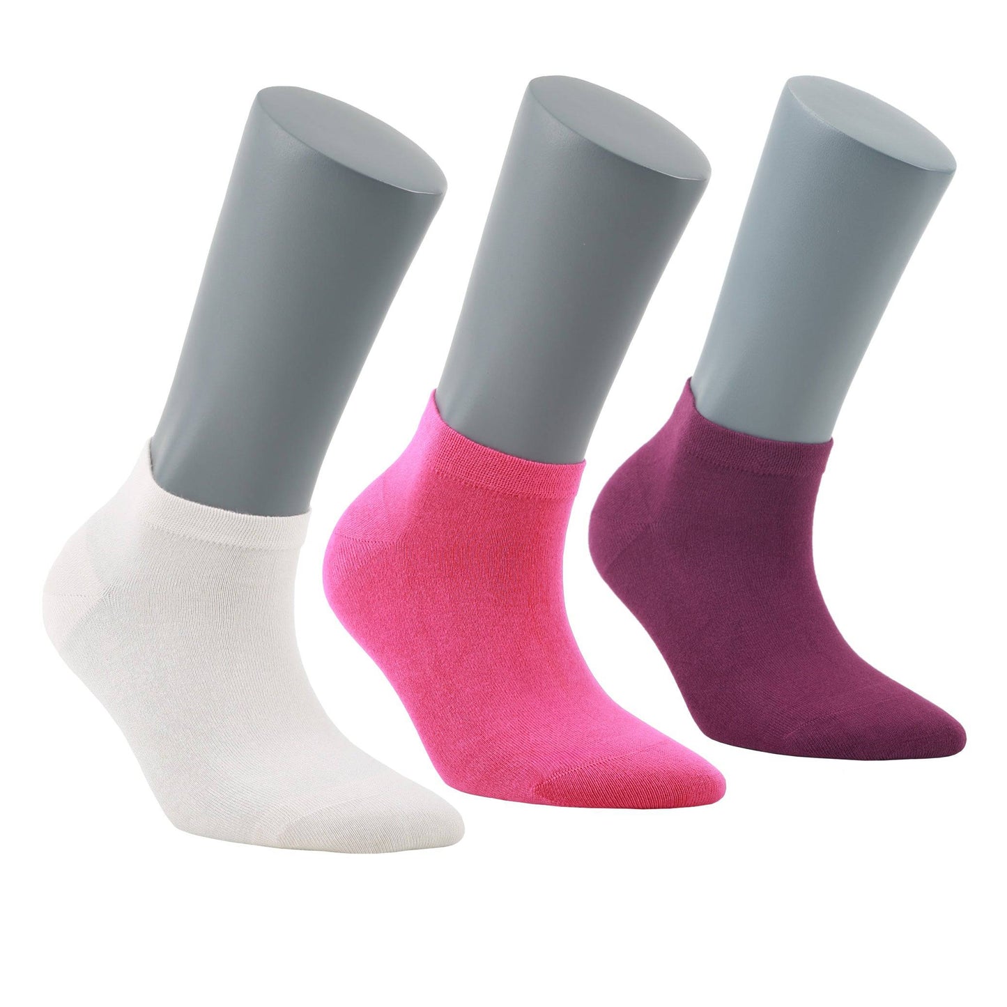 Women’s Bamboo Ankle Socks 12-Pack - 545 Bambooven