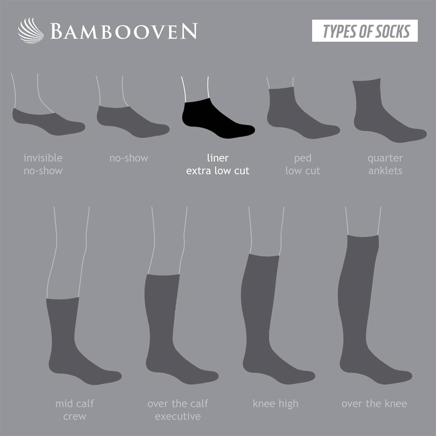 Women’s Bamboo Ankle Socks 8-Pack - 628 Bambooven