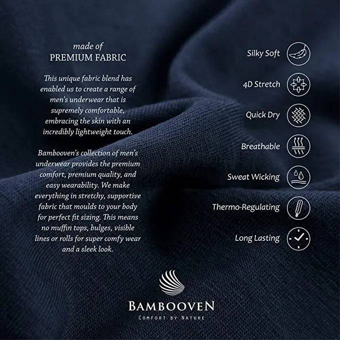 Men's Bamboo Crew Neck Undershirts (3-Pack) Bambooven
