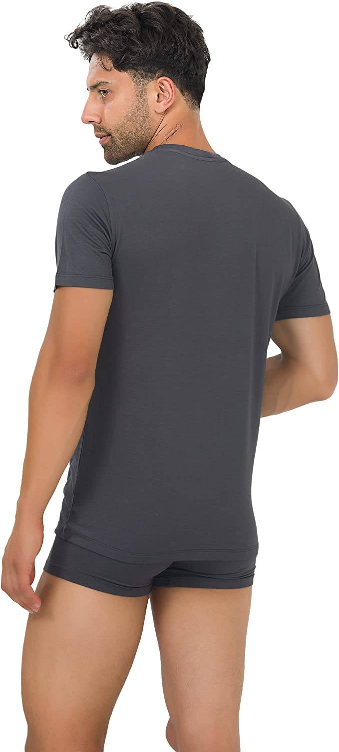 Men's Bamboo Crew Neck Undershirts (3-Pack) Bambooven