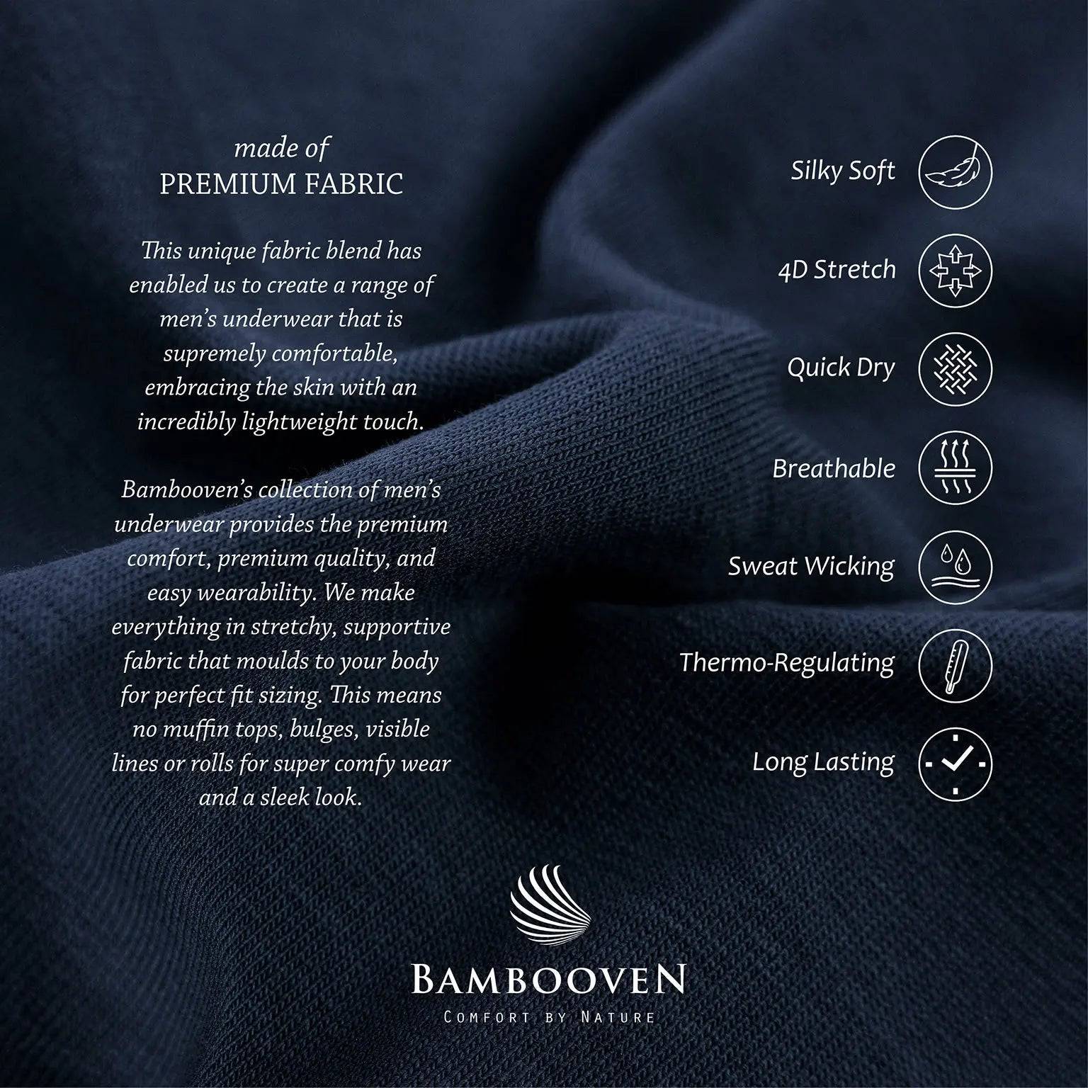 Men's Bamboo V-Neck Undershirt (3 Pack) Bambooven