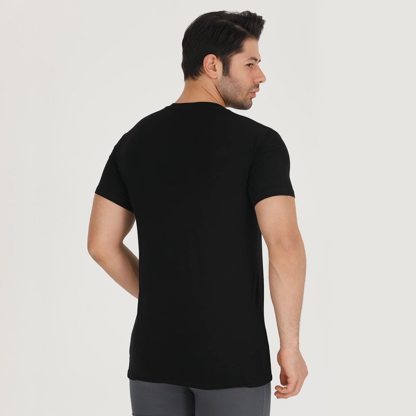 Men's Bamboo V-Neck Undershirt (3 Pack) Bambooven