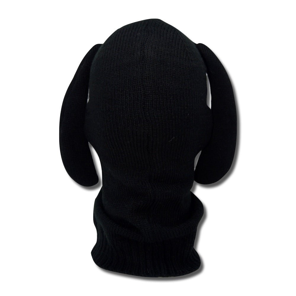 Black Brim 1-Hole Balaclava | Sleek and Functional Winter Accessory plushtrap