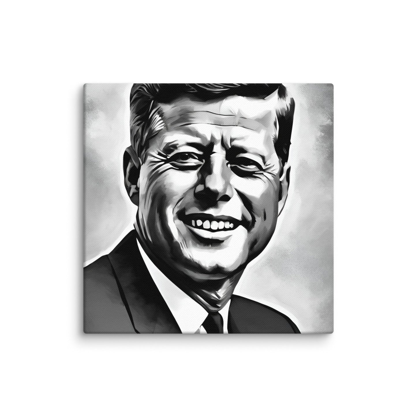 John F. Kennedy Portait on Canvas MECHANOID LABS