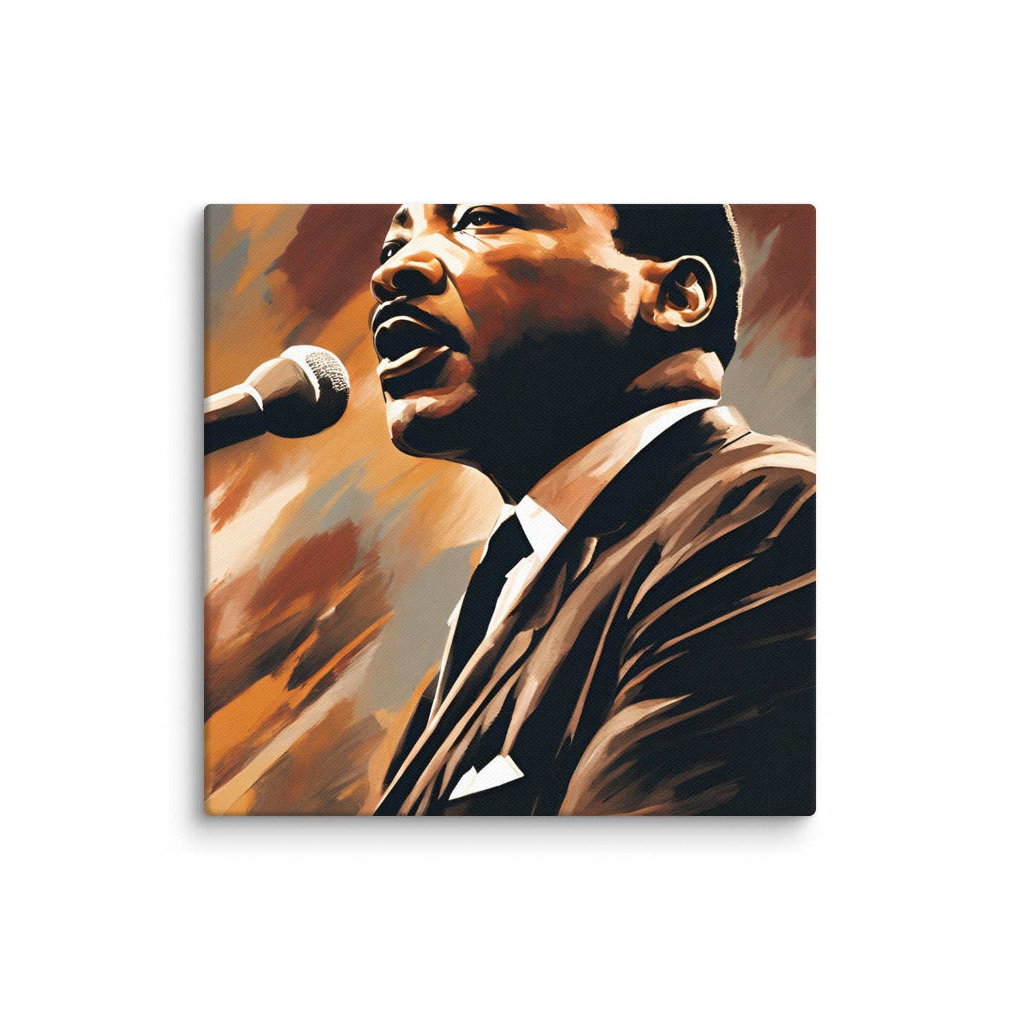 Martin Luther King Jr. Portait on Canvas MECHANOID LABS