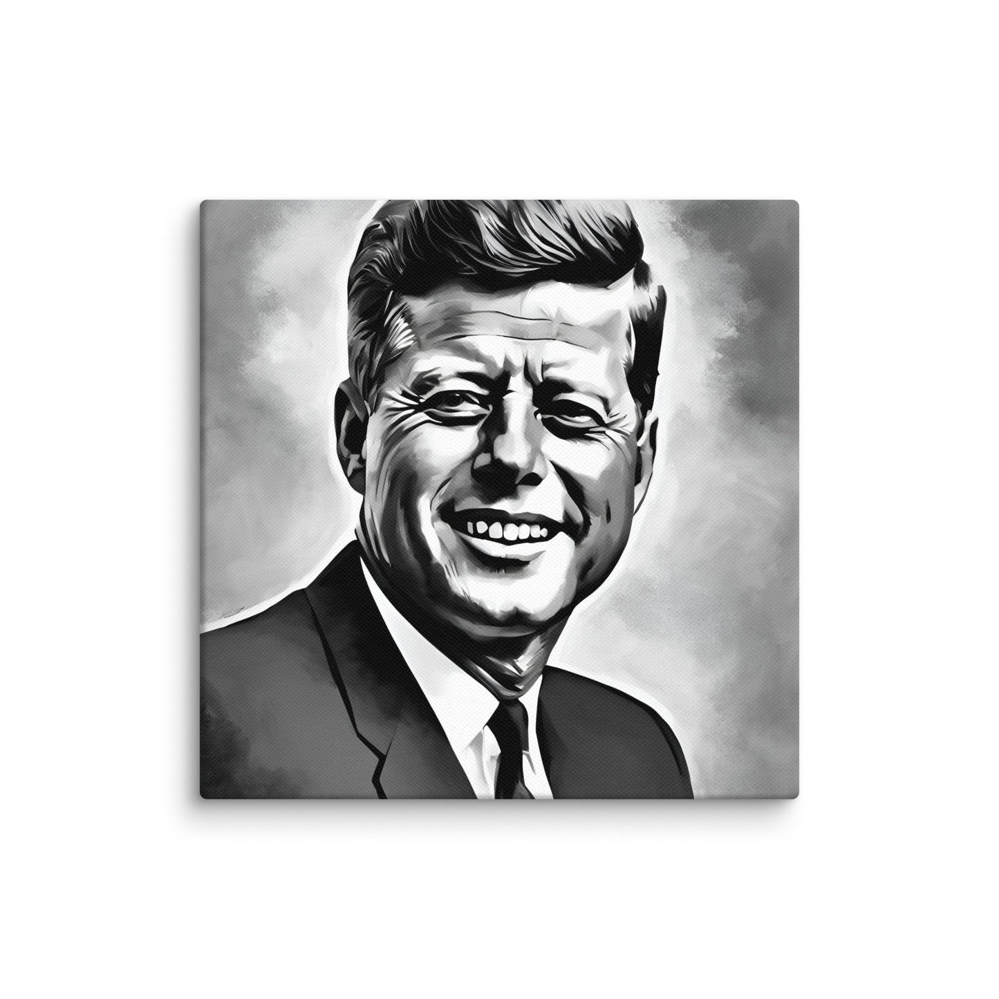 John F. Kennedy Portait on Canvas MECHANOID LABS