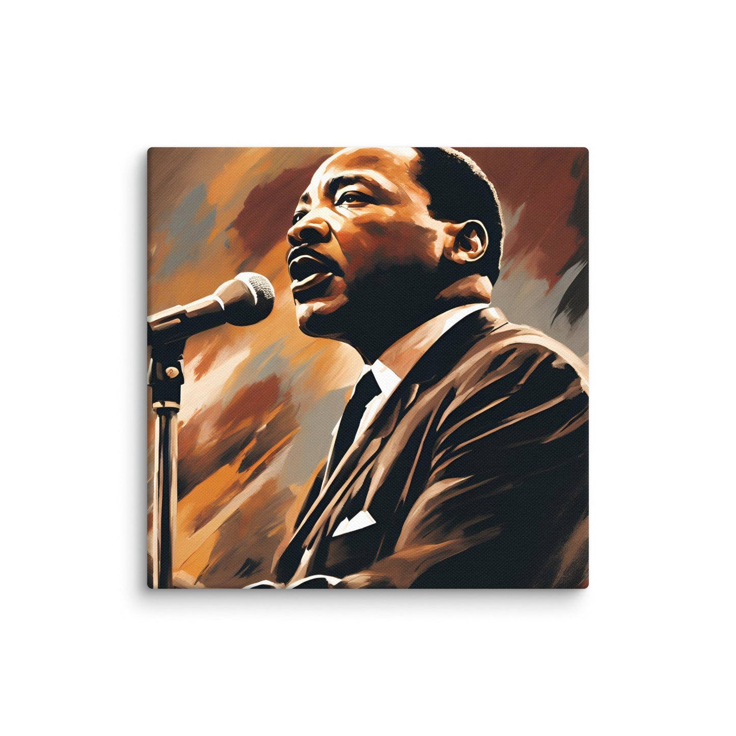 Martin Luther King Jr. Portait on Canvas MECHANOID LABS