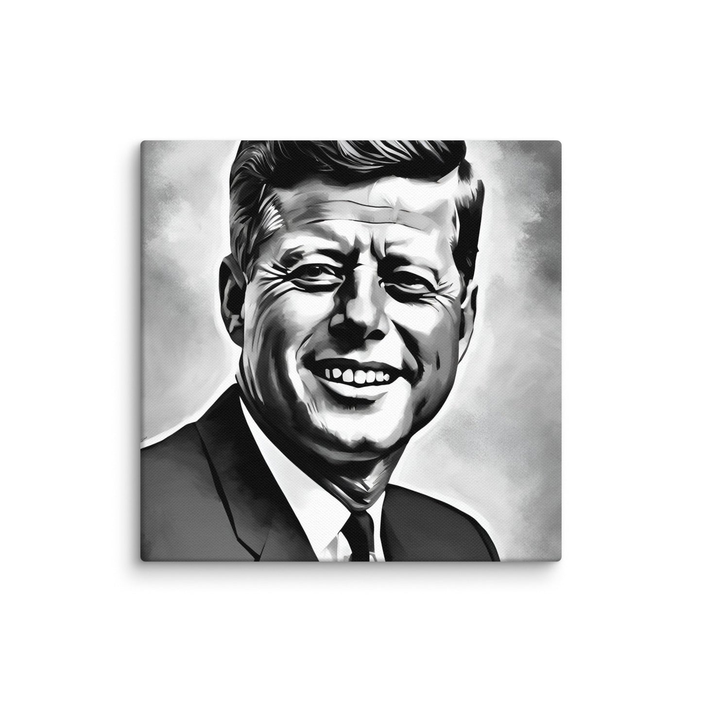 John F. Kennedy Portait on Canvas MECHANOID LABS