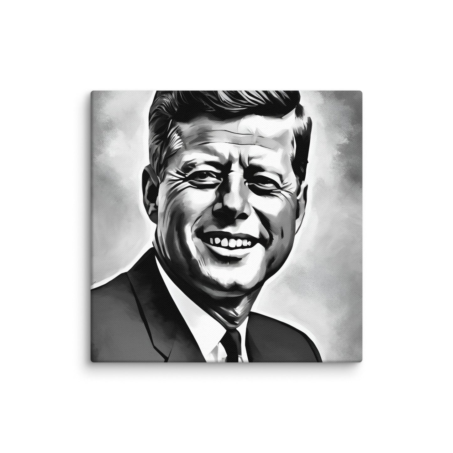 John F. Kennedy Portait on Canvas MECHANOID LABS