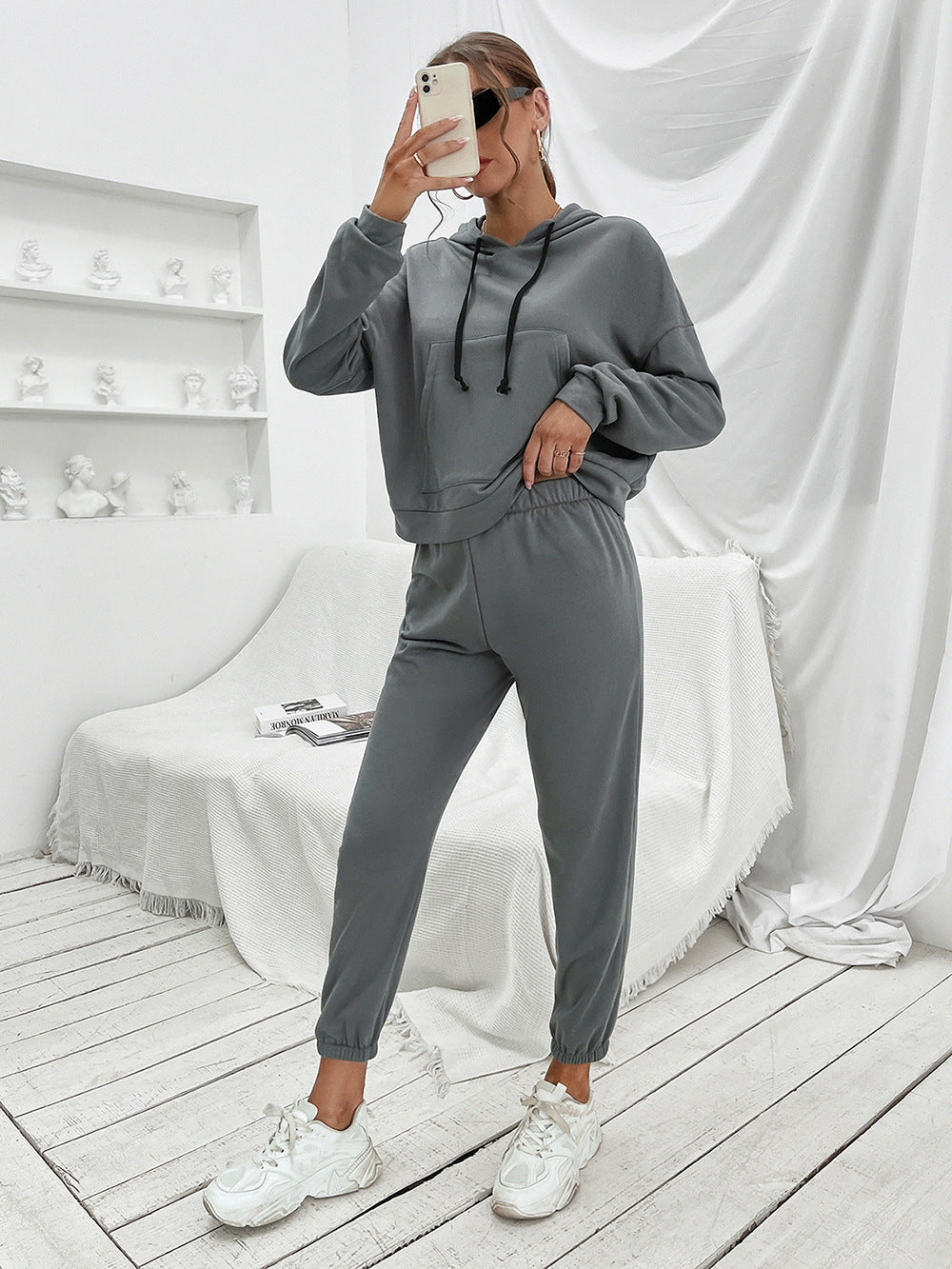 Ivy Lane Sports Hoodie and Joggers Set THRIXINE