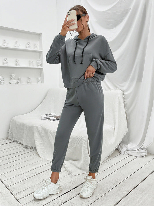Ivy Lane Sports Hoodie and Joggers Set THRIXINE