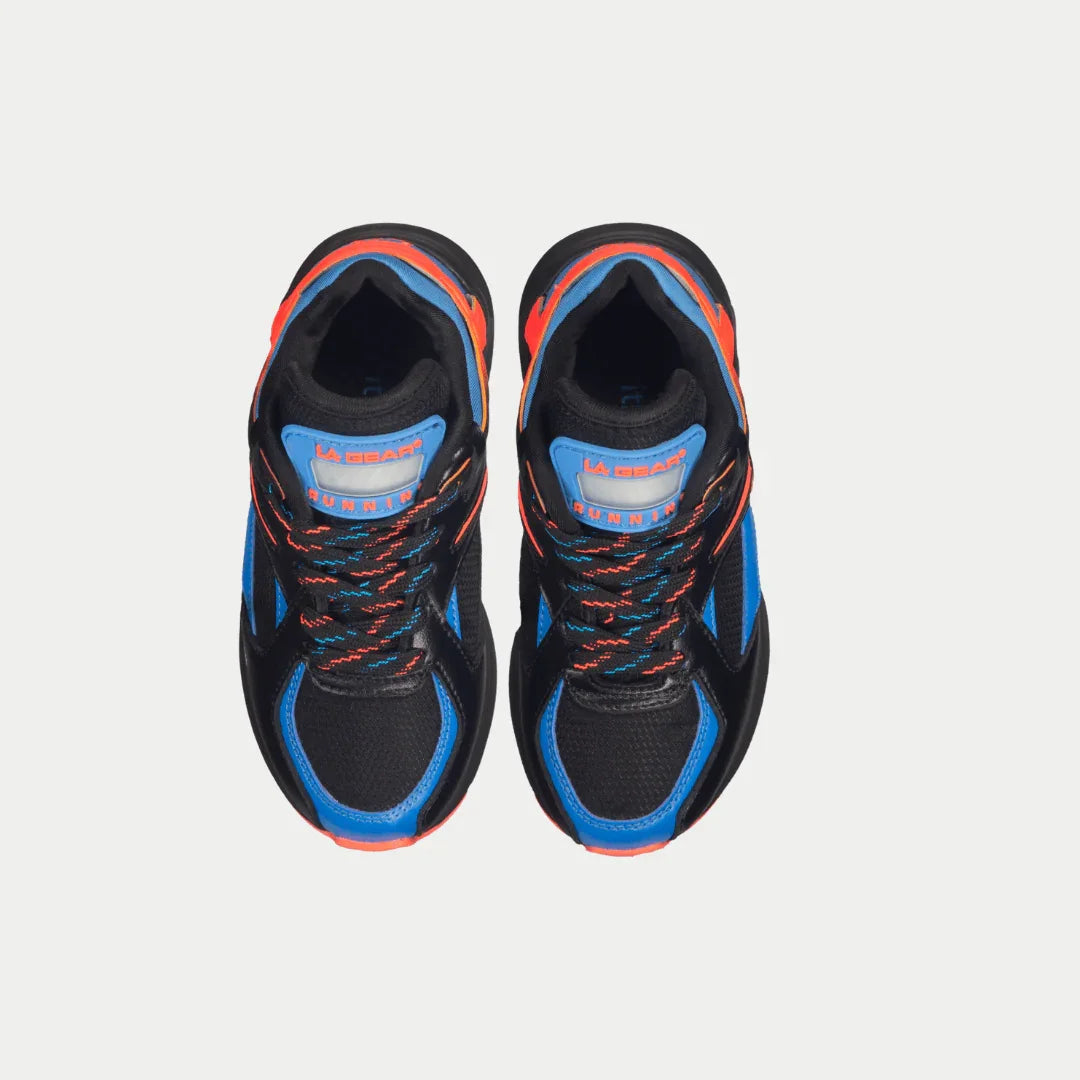 Kids Catapult Light-Up Lowtop | Black x Blue